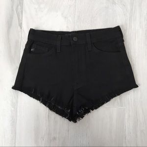 BRIDGE Black High Waisted Shorts